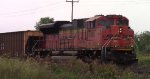 BNSF coal train DPU